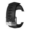 SUUNTO DX BLACK SILICONE WITH SILVER BUCKLE STRAP KIT